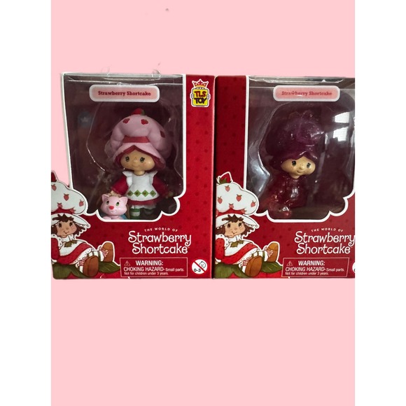 Strawberry Shortcake CHASE & Reg CheeBee Series 2 Mini Figures TLS Toy RARE LOT - Picture 6 of 6